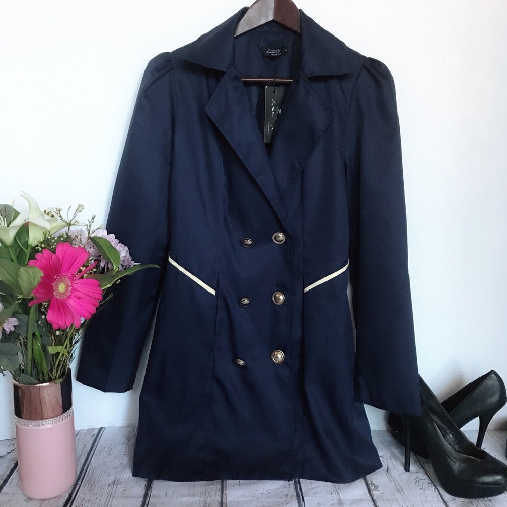 ✨NWTs Kivenst High Fashion coat! Sz L✨